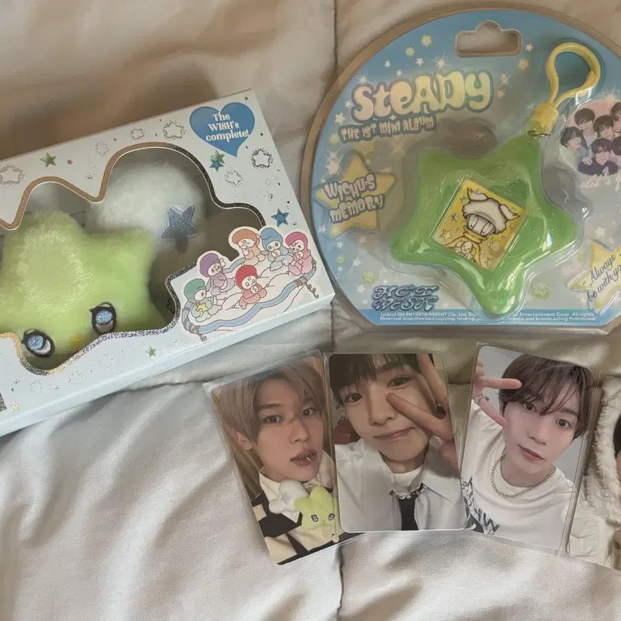 

NCT Альбом Wish Wichu + Брелок Steady Альбом Рё + Полка Сакуя Сион Рё