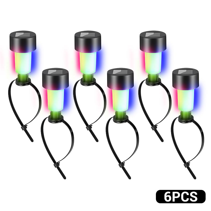 6PCs Swimming Pool Solar Lamps, Outdoor Waterproof Led Solar Lamps, Swimming Pool Fence Decoration, Swimming Pool Accessories