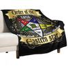 OES Style Order Of The Eastern Star Logo Sistar Freemason Throw Blanket Summer Beddings Fashion Sofas Christmas Gifts Blankets