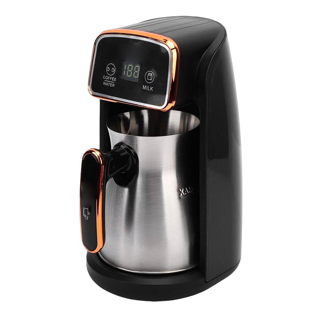 Turkse Koffiemachine Roestvrij Staal Plastic Draagbare Elektrische Koffiezetpan voor Huis Reizen Kantoor