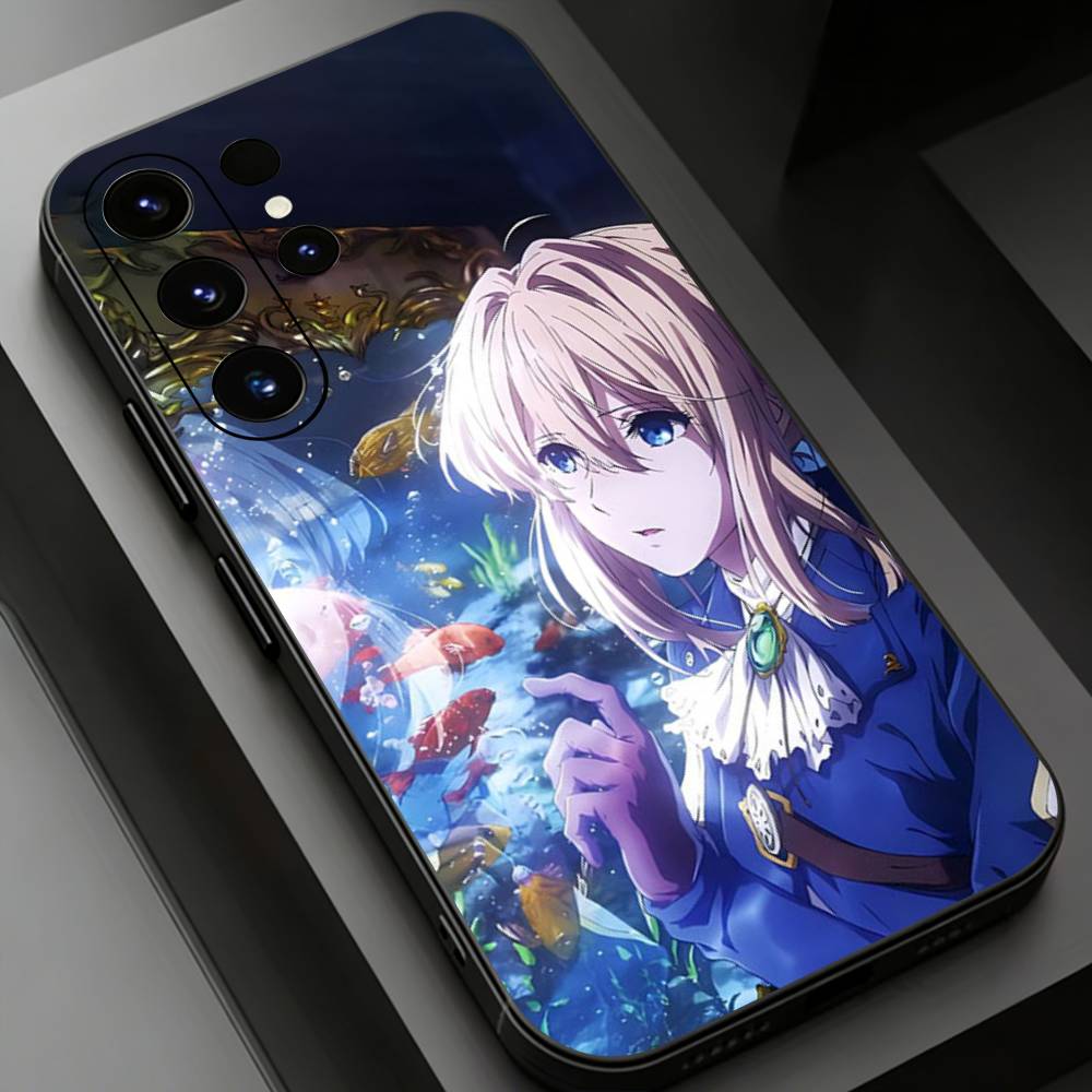 Violet Evergarden Phone Case For Samsung Galaxy S26,25,24,23,22,21,20Plus Ultra