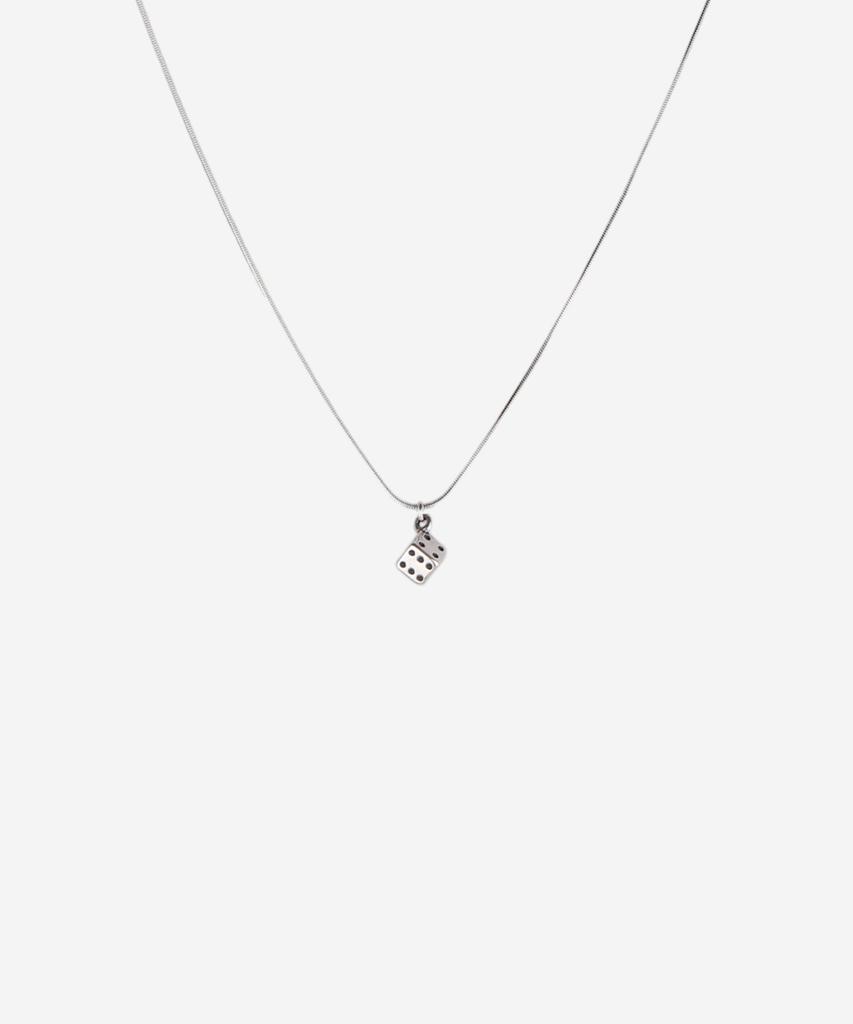 Silvertag Stn-26Ss6 Dice Necklace