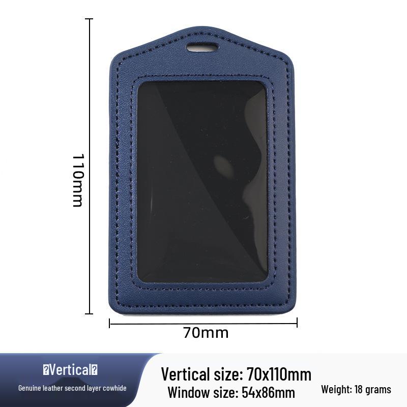 Genuine Leather Card Holder for ID & Documents