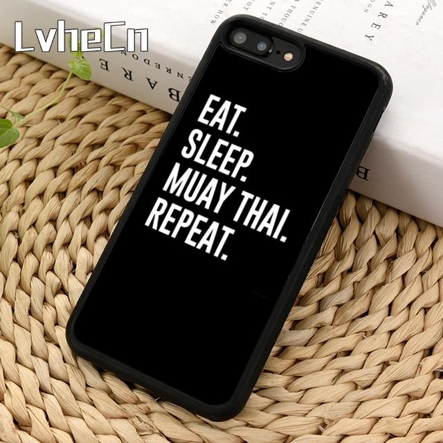 Muay Thai Kickboxing Fight Phone Case For iPhone 17 Air 14 15 16 16e 13 12 Max Cover For Apple 11 Pro Max Plus