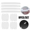 8pcs Invisible Car Door Bowl Handle Protective Sticker Anti-collision Car Decals