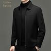 Men's Business Casual Knit Zip-Up Jacket