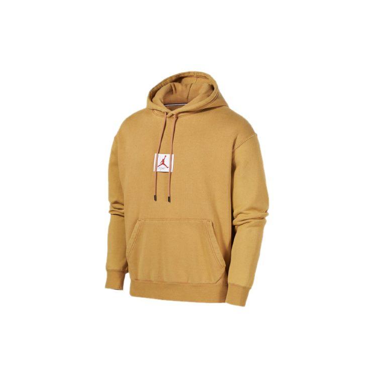 Jordan Flight Sweatshirts Men's Wheat Hooded Moderate Regular CK6469-290