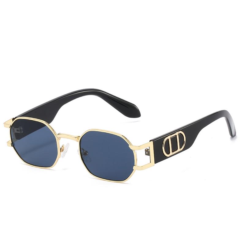 Fashion Brand Luxury Designer Sunglasses Women Men Vintage Steampunk Letter Shades Glasses Elegant Cute Party Sunglasses