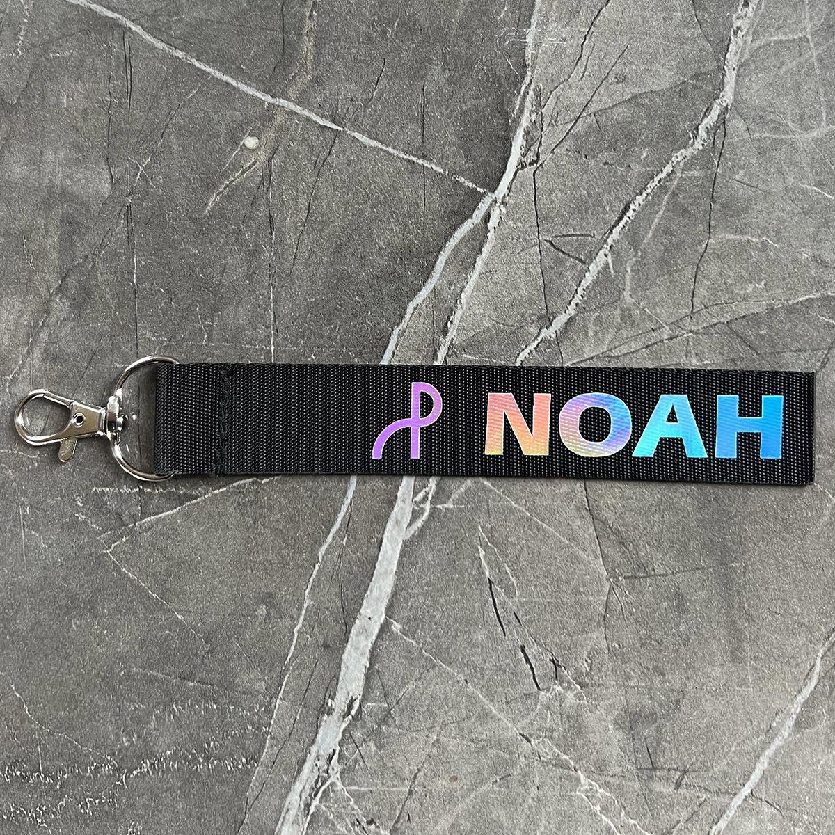 PLAVE Laser Phone Lanyard Keychain with Pump Up The Volume Name Tag Pendant - NOAH