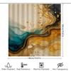 Abstract Floral Shower Curtain Colorful Home Decor Bathroom Accessories Set For Bathtub Waterfall Print Bath Rug Mat Gift Idea P