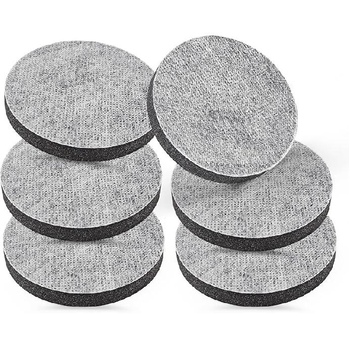 Micro Disc Water Filter Discs for Brita Fill and Go Water Filter Bottles Carafes, Reduce Chlorine, Microparticles and Other Impurities (Pack of 4)