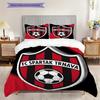 FC Spartak Trnava Pattern Bedding Quilt Set Quilt Cover Pillowcase Home Decoration Birthday Gift (1 * Duvet Cover + 2 * Pillowcase, Without Core)