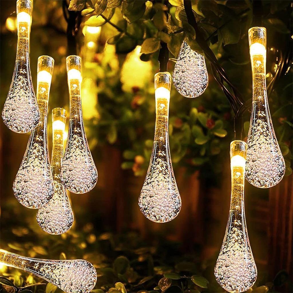 Droplet Led Lights for Decoration - 3 M, 16 Led Water Drop Lights for Home Decoration, Led Decorative Lights for Indoor Outdoor