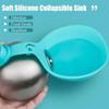 2-in-1 Haustier-Reise-Wasserspender Tragbarer Outdoor-Wasserbecher für Hunde- und Katzenspaziergänge