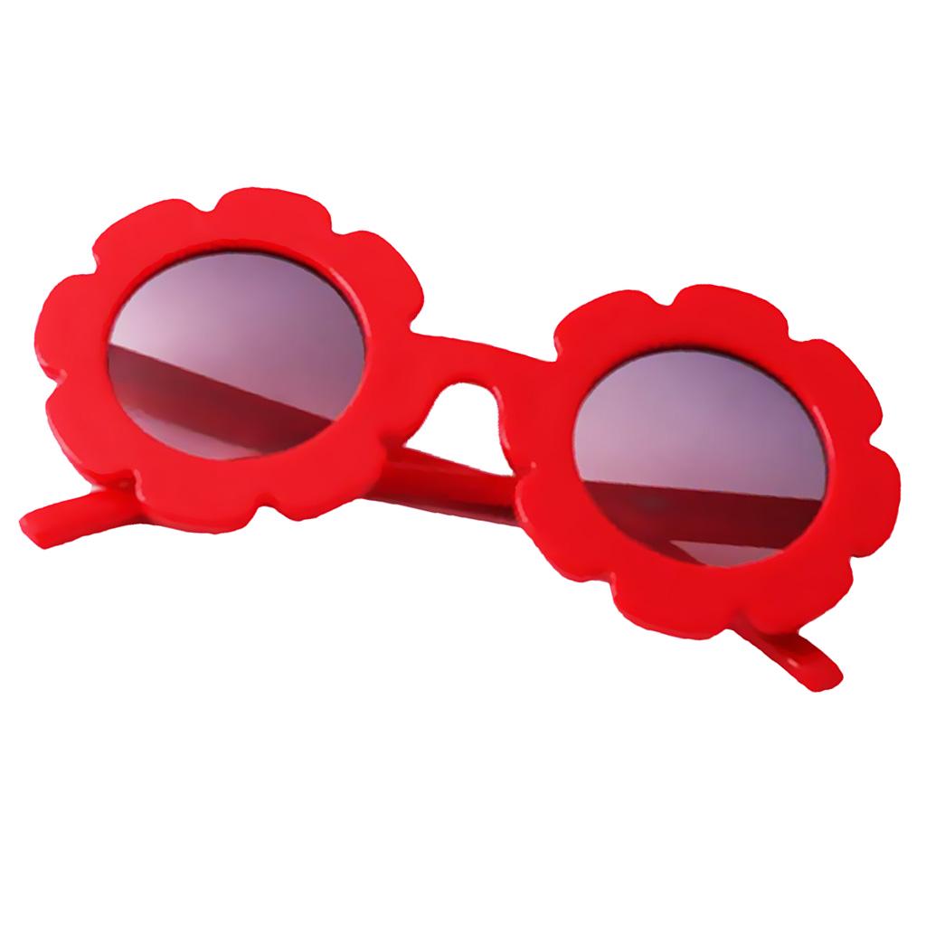 Cute Baby Boy Girl Flower Goggles Toddler Infant Soft Plastic UV400 Sunglasses
