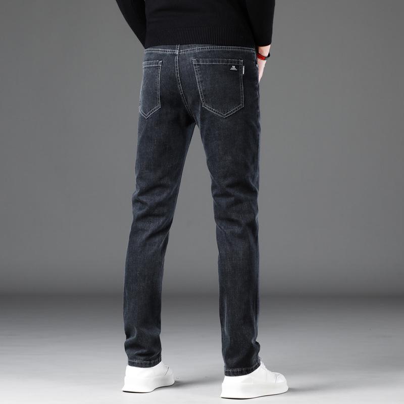 

Мужские модные прямые джинсы, удобные и универсальные для весны и осени 28 (21 inches) 100 catties