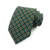 New Men's Classic Floral Dot Tie Luxury 8cm Jacquard Neck Tie Necktie For Men Business Wedding Party Daily Wear Accessory