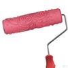 7" Professional Wall Painting Roller, Roller Brush, Rubber Runner, Empaistic Stamping Tool