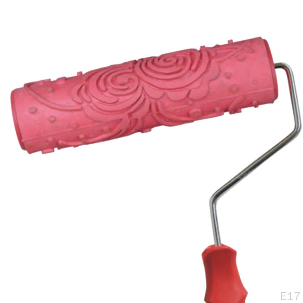 7" Professional Wall Painting Roller, Roller Brush, Rubber Runner, Empaistic Stamping Tool