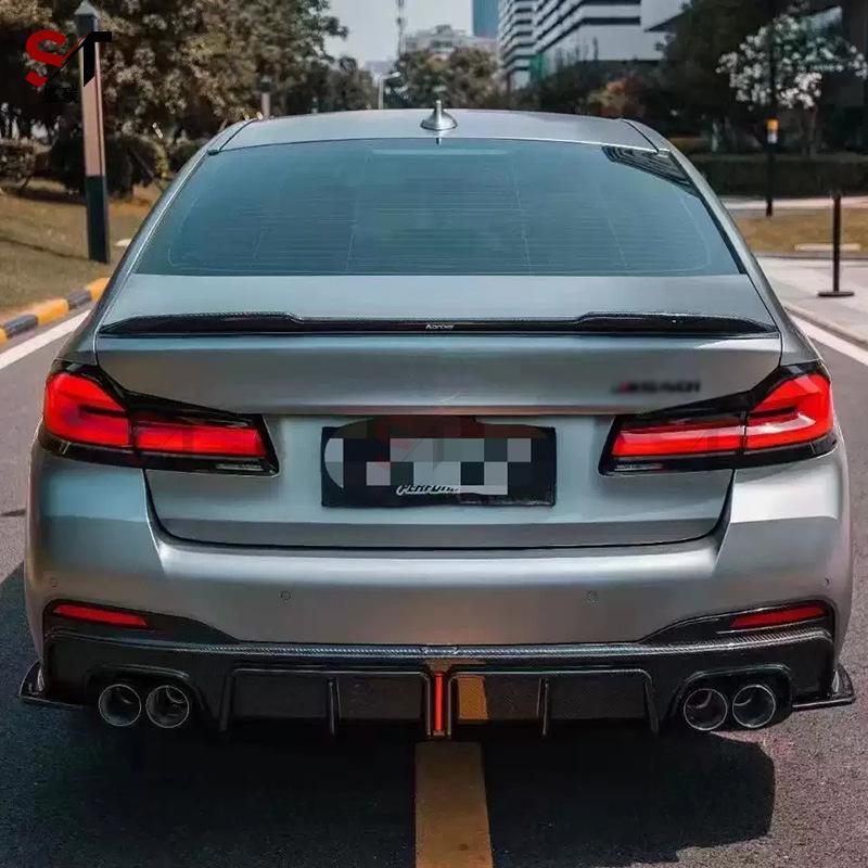 Carbon Fiber Rear Diffuser & Lip for BMW 5 Series G30/G38 & M5 F90