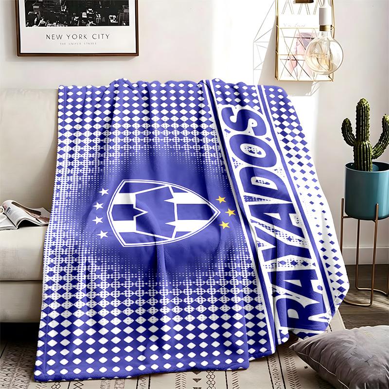 CF Monterrey Theme Personalized Outdoor Flannel Blankets Soft And Suitable For All Seasons Perfect For Sofas Beds And Camping