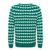 Weird Fish Womens/Ladies Tyla Patterned Knitted Sweatshirt