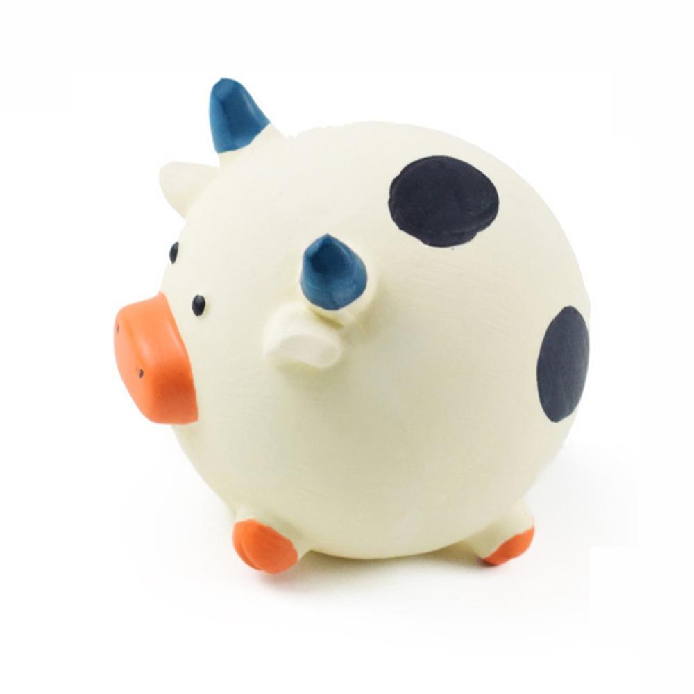 

Latex Pet Chew Squeaky Toy Cartoon Animals Clean Teeth Dog Grinding Teeth Toys Bite Resistant Pet Vocalization Interactive Toy