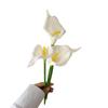 Mini Calla Lily Artificial Bouquet - Fake Flowers for Wedding & Home Decoration