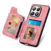 For Xiaomi 15T Retro PU Leather Case Phone Cover with RFID Blocking Card Holder/Ring Holder