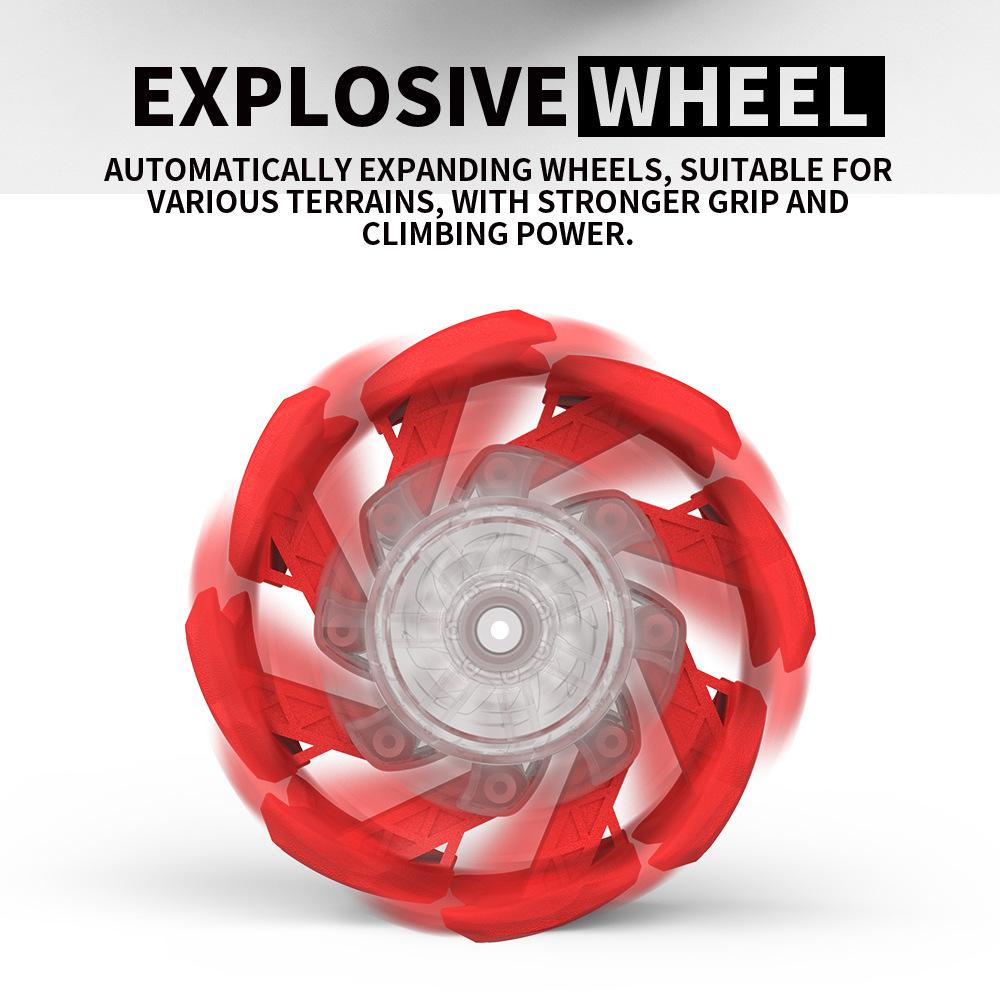 Remote Control Speed Racing Children's Explosive Wheel Stunt Car 2.4G Drift Car Climbing Remote Control Car Toy