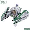 MOC 75360 Yodas Space Jedied Starfighter Wars Bricks Puzzle Assembly DIY Toys & Hobbies For Children Birthday Christmas Gifts