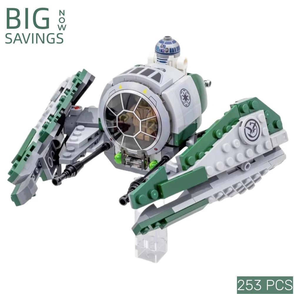 MOC 75360 Yodas Space Jedied Starfighter Wars Bricks Puzzle Assembly DIY Toys & Hobbies For Children Birthday Christmas Gifts