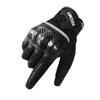 Carbon Fiber Motorcycle Gloves, Spring Summer Touchscreen Riding Gear with Protective Shell Breathable Unisex Crash-Resistant