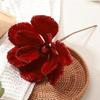 Fashion Artificial Christmas Flower Hanging Xmas Decorative Flowers Home Decor