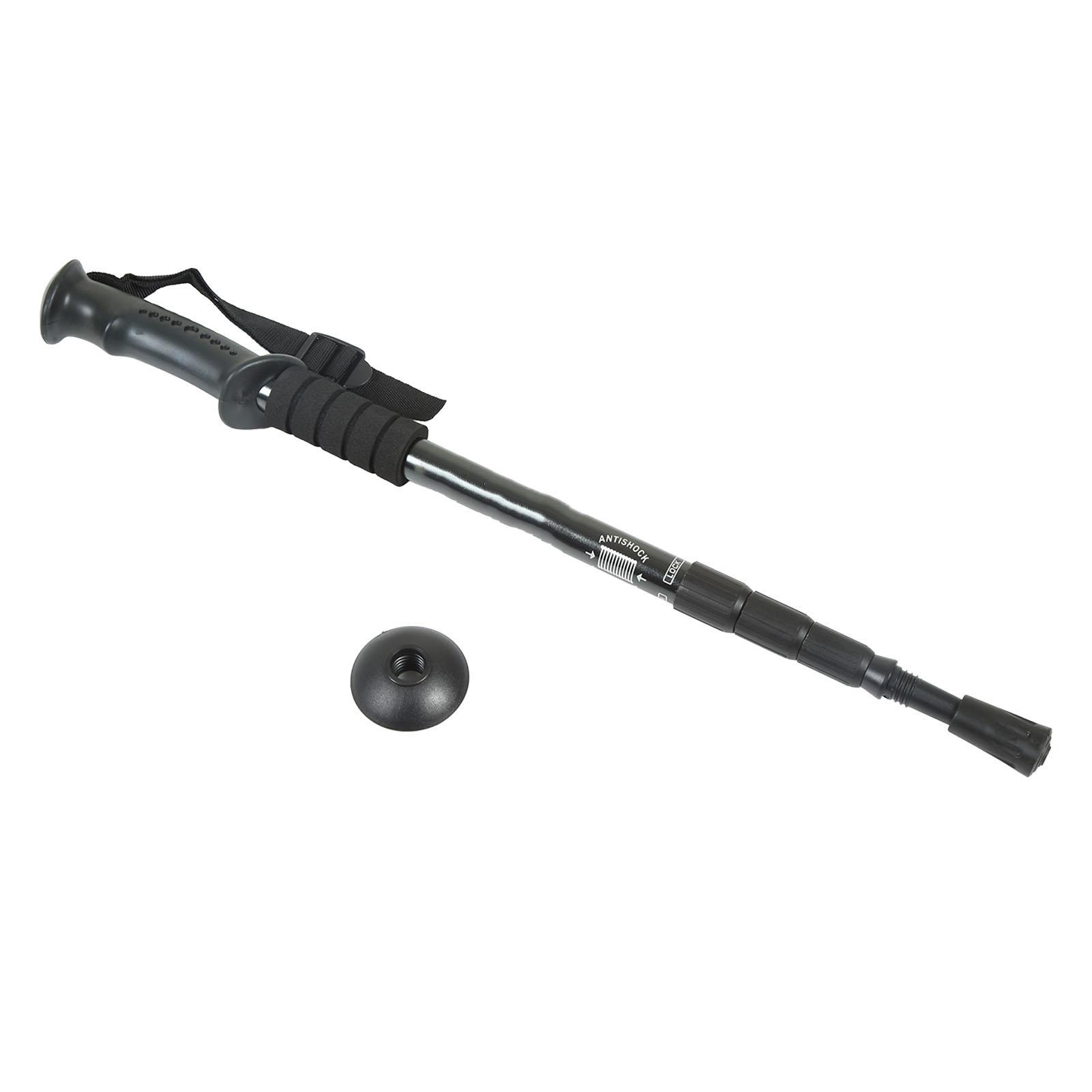 

Треккинговые палки с грязевой корзиной, телескопические из алюминиевого сплава, амортизирующие, 4 секции