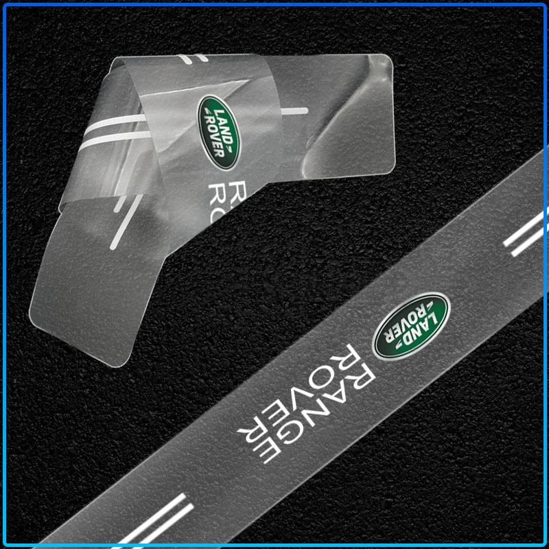 1Pcs Transparent Car Trunk Badge Protective Sticker Car Accessories For Land Rover Freelander 2 L2 L319 L462 LF Range Sport Evoque L322 Discovery 2 3