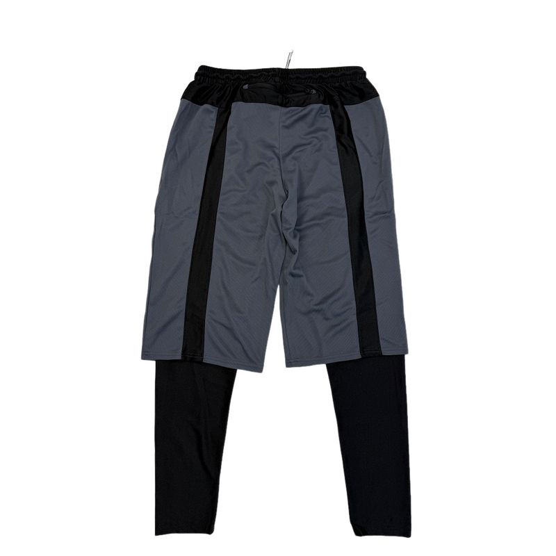 Domestic Single Men Spring/Summer Thin False Two-Piece Suit Silm Stretch Running Pants Training Trousers Quick-Drying Sports Pants