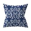 Navy Blue Mandala Nordic Geometric Pillowcase 45x45 Cushion Cover Decorative Pillow Sofa Cushion Home Decor Polyester