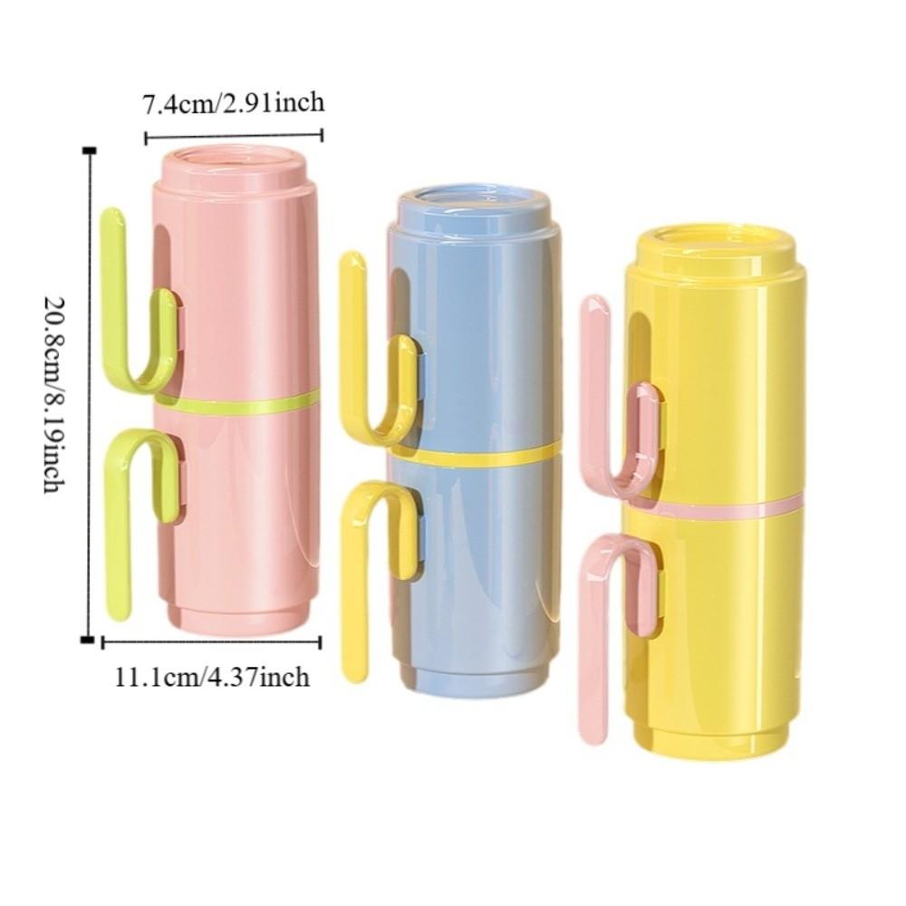 2-in-1 Mouthwash Cup Portable Wash Cup Toothpaste Bracket Toilet Cup  Student