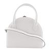 2WAYShoulder Handbag Vintage White Calfskin Women Used