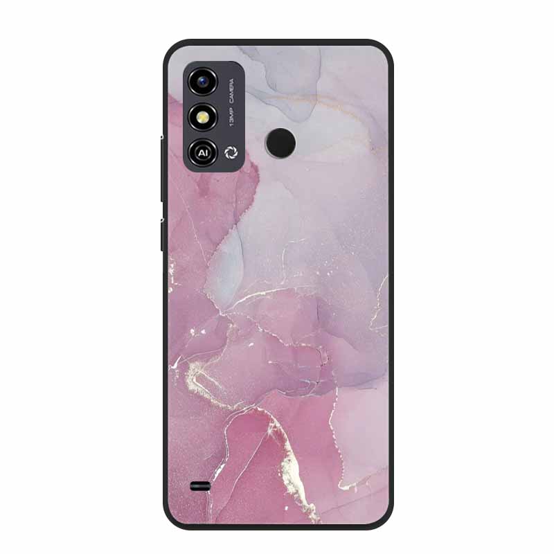 For ZTE Blade A53 Case Marble TPU Silicone Soft Back Cover Cases for ZTE Blade A53 A 53 Para 6.52" Cute Mica Painting New Coque