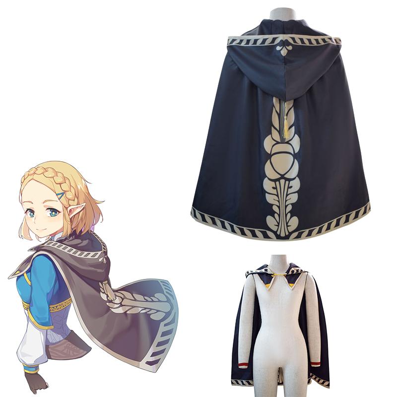 Zelda Of Legend Kingdoms Tear Cosplay Costume Princess Cloak Enthusiasts Game