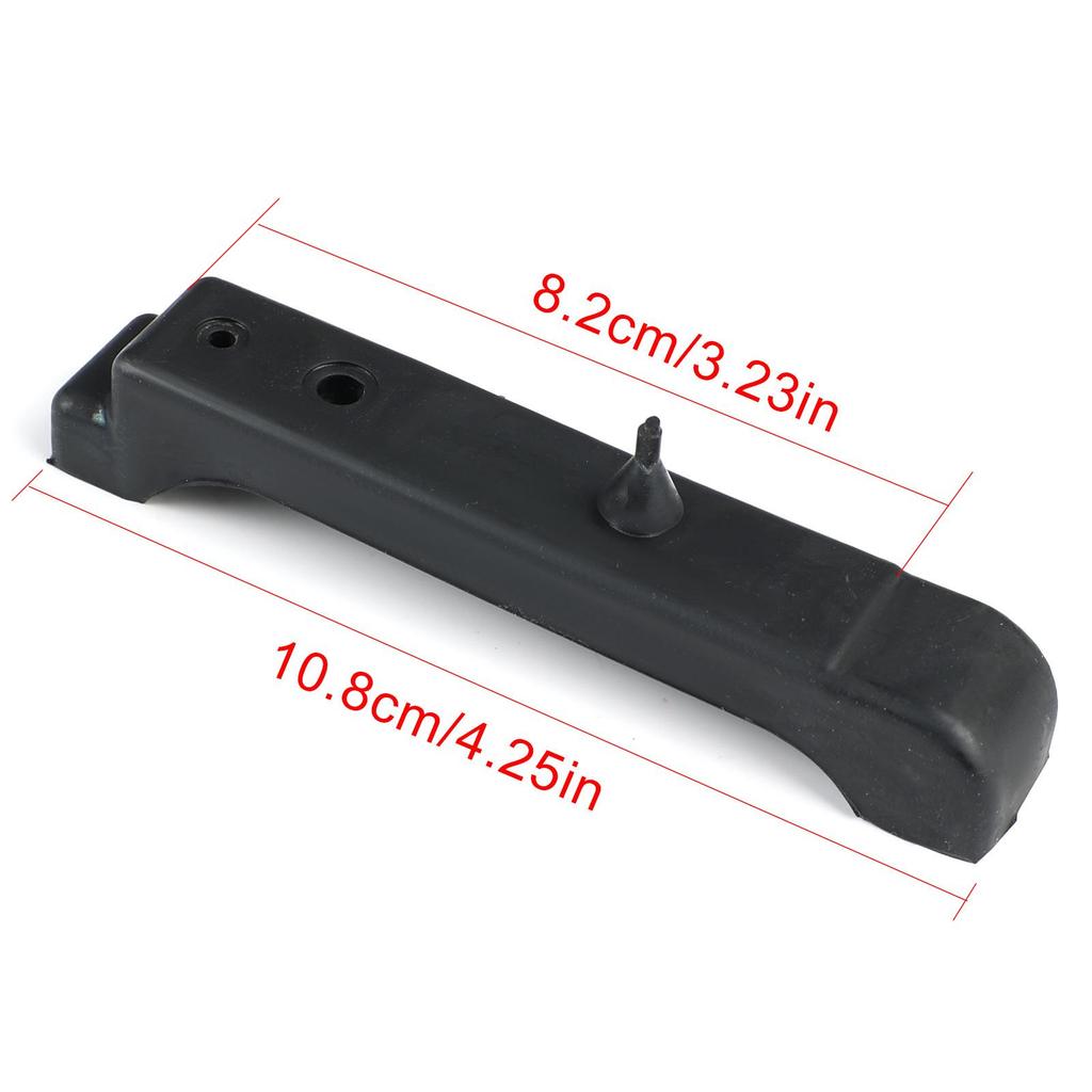 Supporto per radiatore in gomma nera per GM Buick, Chevrolet, GMC (4012-326-682S).