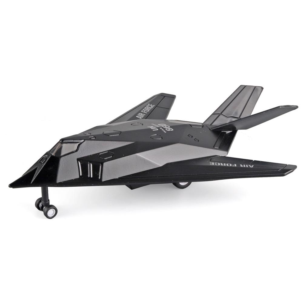 

F-117A Fighter Collection Children Toys 6 To 10 Years Toys For Boys Diecast Model Airplanes Metal Scale Aircraft Kids Souvenir