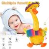 Talking Animals Electric Duck Plush Toy Music Singing Dancing Duck Toy  Children