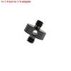 Tripod Adapter 1/4" Male to 1/4" Male to 3/8" Male Screw Connectors For GoPro Hero 13 12 11 10 9 Insta360 X5 X4 X3 DJI Action