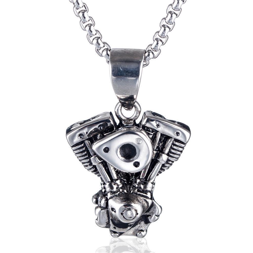 Dragon Bone Chain: Stainless Steel Viking Axe & Celtic Wolf Pendant Necklace 2024