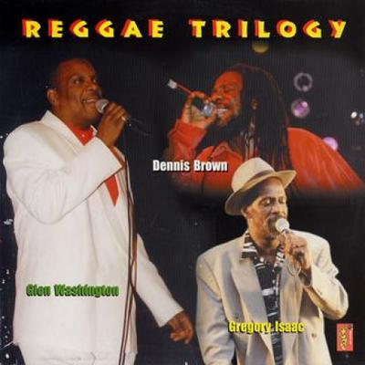 LP Record DENNIS BROWN, GREGORY ISAAC, GLEN W - Reggae Trilogy OHLP016 Ossie 1990 US Reggae, Ska & Dub Used