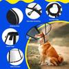 Adjustable Dog Cone Collar Post Surgical Care Soft Plastic AntiChew Licking Neck Guard For Large Breeds Wound Healing