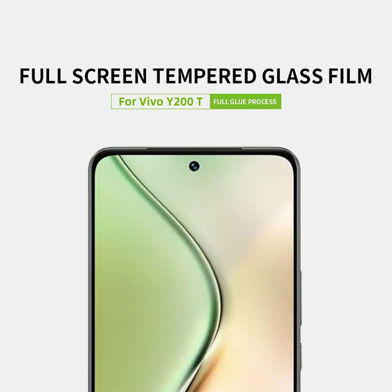 

PINWUYO JK Series-2 for vivo Y200t 5G Screen Protector High Aluminium-Silicon Glass Full Cover Film Type A